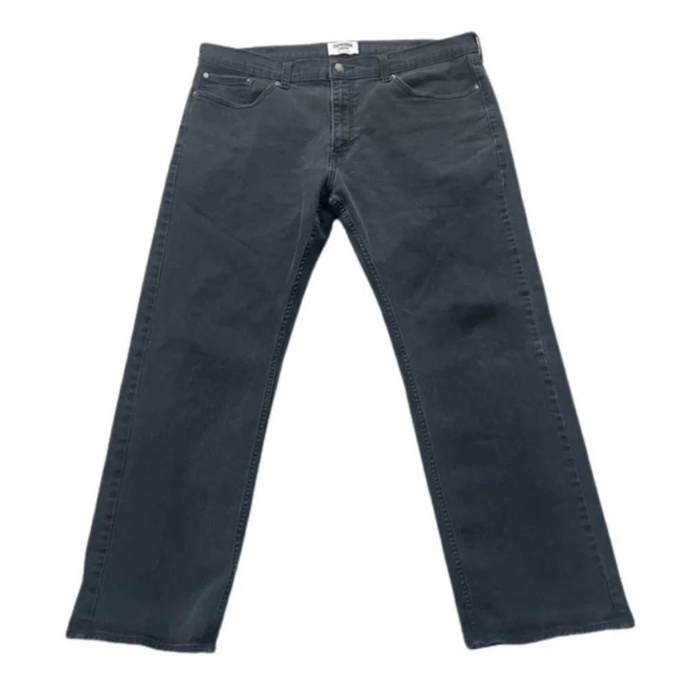 DENIZEN from Levi's Men's 285 Relaxed Fit Black Straight-Leg Jeans - Size 38x30
